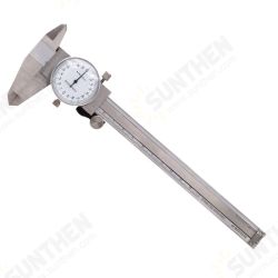 Metric Gauge Measuring Tool Dial Caliper 0-150mm/0.02mm Shock-proof Stainless Steel Precision Vernier Caliper Metric Gauge Measuring Tool Dial Caliper 0-150mm/0.02mm Shock-proof Stainless Steel Precision Vernier Caliper