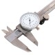 Metric Gauge Measuring Tool Dial Caliper 0-150mm/0.02mm Shock-proof Stainless Steel Precision Vernier Caliper