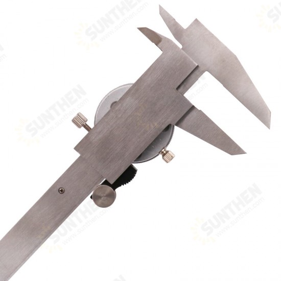 Metric Gauge Measuring Tool Dial Caliper 0-150mm/0.02mm Shock-proof Stainless Steel Precision Vernier Caliper