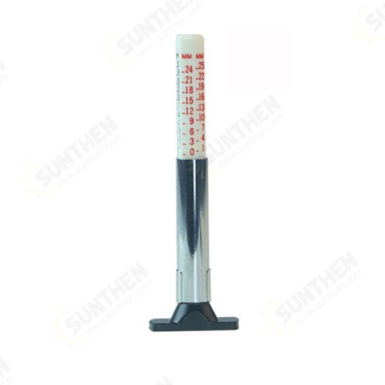 Metric Standard Measures Tester Car Bike Motor Truck Check Tester Tyre Tread Depth Gauge