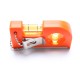 Mini Key Chain Level Ruler Small Portable Belt Type Buckle Type Level Magnetic Strong Aluminum Alloy