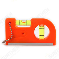 Mini Key Chain Level Ruler Small Portable Belt Type Buckle Type Level Magnetic Strong Aluminum Alloy Mini Key Chain Level Ruler Small Portable Belt Type Buckle Type Level Magnetic Strong Aluminum Alloy
