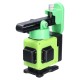 Mini Multifunctional 12 Lines Green Light Laser Level 3° Self-leveling USB Rechargeable Lithium Battery Leveling Tool with Vertical Horizontal Lines