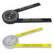 Miter Saw Protractor 360° Angle Finder Miter Gauge Goniometer Angle Level Meter Arm Measuring Ruler