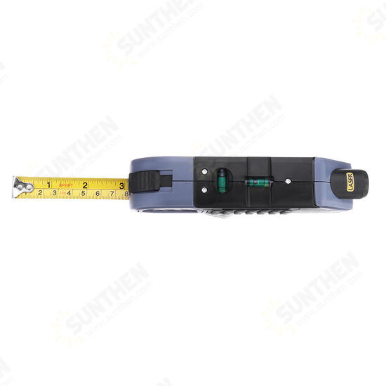 Multifunction Tape Messure Laser Level Measuring Tool with Calculator