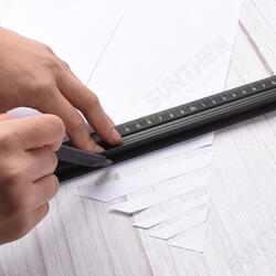 Multifunctional Aluminum Alloy Straight Ruler Cutting Protection Art Non-Slip Advanced Drawing Tool for Student Tailor Craftsmen Multifunctional Aluminum Alloy Straight Ruler Cutting Protection Art Non-Slip Advanced Drawing Tool for Student Tailor Craftsmen