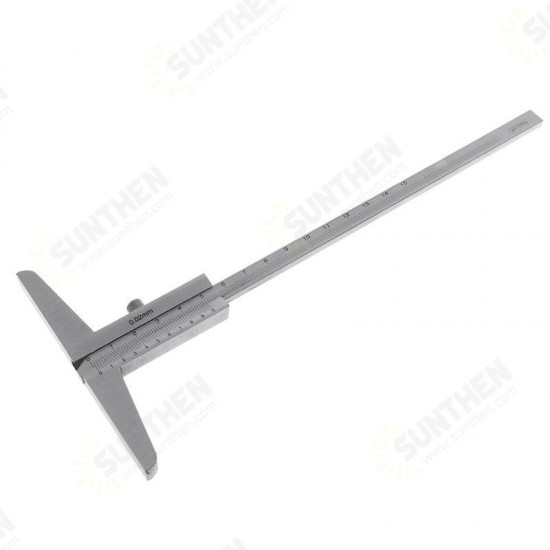 NEW High Quality 150mm 200mm 300mm Depth Vernier Caliper 0.02mm 0-150mm 0-200mm 0-300mm Depth Gauge Depth Measuring Tool