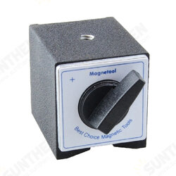 NH-F M5 Screw Hole Mini Type 30kg Holding Force Switch On Off Dial Indicator Gauge Stand Holder Magnetic Base Shaft Support NH-F M5 Screw Hole Mini Type 30kg Holding Force Switch On Off Dial Indicator Gauge Stand Holder Magnetic Base Shaft Support
