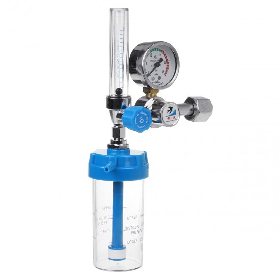 Oxygen Cylinder Regulator Pressure Flowmeters Gauge Valve
