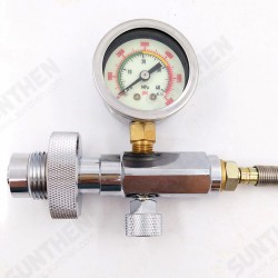Paintball PCP Din Fill Station Charging kit 300 bar/ 4500 psi Air Refill Pressure Gauge