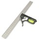 Precise Measuring Tools Aluminium Combination Square DIY Workshop Hardware Precise Measuring Tools Aluminium Combination Square DIY Workshop Hardware