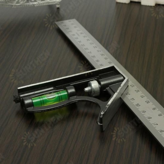 Precise Measuring Tools Aluminium Combination Square DIY Workshop Hardware Precise Measuring Tools Aluminium Combination Square DIY Workshop Hardware