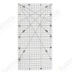 Quilting Sewing Patchwork Foot Aligned Ruler Grid Cutting Tailor Craft Scale Quilting Sewing Patchwork Foot Aligned Ruler Grid Cutting Tailor Craft Scale
