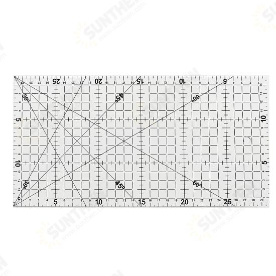 Quilting Sewing Patchwork Foot Aligned Ruler Grid Cutting Tailor Craft Scale Quilting Sewing Patchwork Foot Aligned Ruler Grid Cutting Tailor Craft Scale