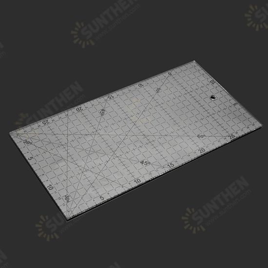 Quilting Sewing Patchwork Foot Aligned Ruler Grid Cutting Tailor Craft Scale Quilting Sewing Patchwork Foot Aligned Ruler Grid Cutting Tailor Craft Scale