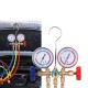 R12 R22 R404A R134A Refrigerant Manifold Gauge Air Condition Refrigeration Set Air Conditioning Tools with Hose and Hook R12 R22 R404A R134A Refrigerant Manifold Gauge Air Condition Refrigeration Set Air Conditioning Tools with Hose and Hook