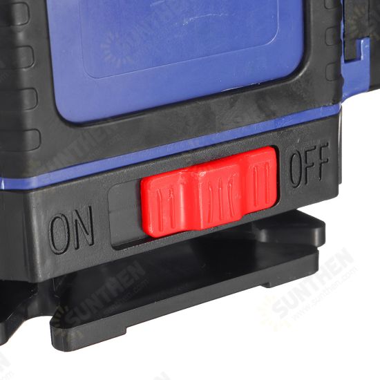 Rotary Laser Level Green 16 Lines 3D 360° Cross Line Self Leveling Measure Tool