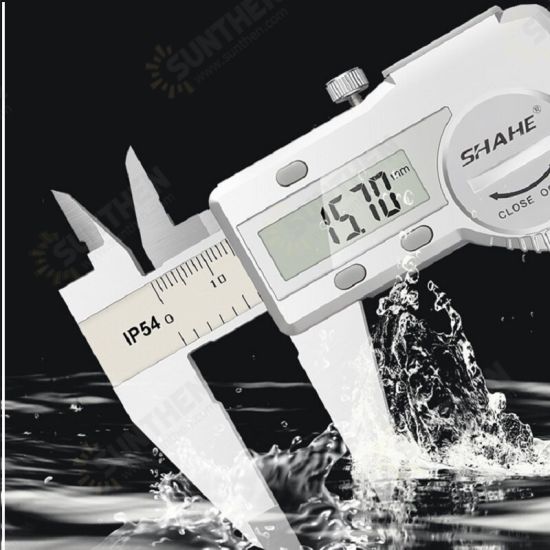 0-200/300mm Digital Caliper IP54 Waterproof Electronic Caliper USB Data Output Fution 0.01mm Resolution mm/inch