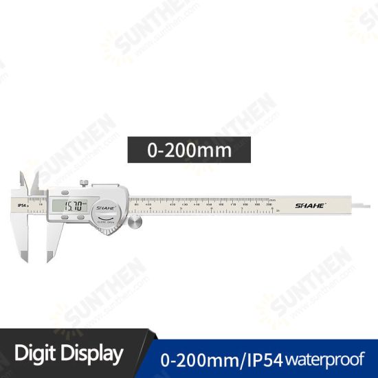 0-200/300mm Digital Caliper IP54 Waterproof Electronic Caliper USB Data Output Fution 0.01mm Resolution mm/inch