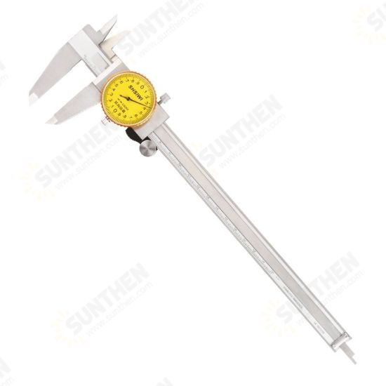 0-200mm Digital Caliper with Table Vernier Dial Type Meter Measuring Tool Two-way Shockproof