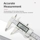 Stainless Steel Digital metal Fraction Caliper 150mm mm/ Inch High Precision large LCD display Vernier Caliper Stainless Steel Digital metal Fraction Caliper 150mm mm/ Inch High Precision large LCD display Vernier Caliper