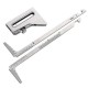 Stainless Steel Weld Gauge High and Low Gauge Staggered Ruler Weld Level Measurement Tool Stainless Steel Weld Gauge High and Low Gauge Staggered Ruler Weld Level Measurement Tool