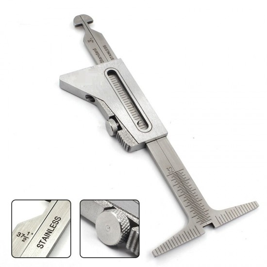 Stainless Steel Weld Gauge High and Low Gauge Staggered Ruler Weld Level Measurement Tool