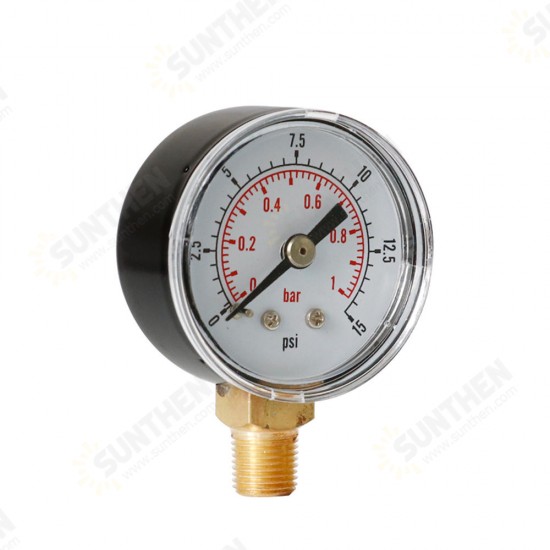 TS-Y408-15/30/60/100/160/200/300psi 52mm Dial 1/8 BPressure Gauge