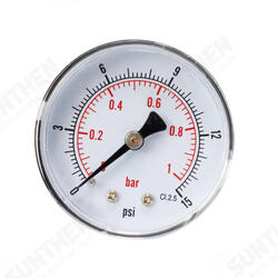 TS-Y50Z4- 30/60/100/160/300psi 52mm Dial 1/4 BPressure Gauge TS-Y50Z4- 30/60/100/160/300psi 52mm Dial 1/4 BPressure Gauge