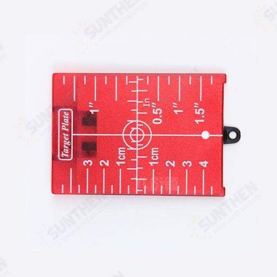 Target Board Laser Level Infrared Distance Measurer Magnetic Red Rotary Cross Line Level Measurer