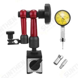 Universal Magnetic Base Holder Stand + Dial Test Indicator Gauge Scale Precision Universal Magnetic Base Holder Stand + Dial Test Indicator Gauge Scale Precision