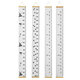 Wooden Kids Growth Height Chart Ruler Children Room Decor Wall Hanging Measure