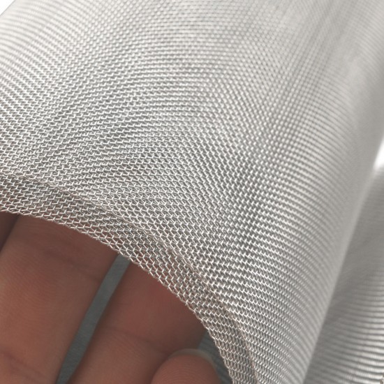 100x15cm Stainless Steel Woven Wire Cloth Screen Plate Filtration Filter 30 Mesh