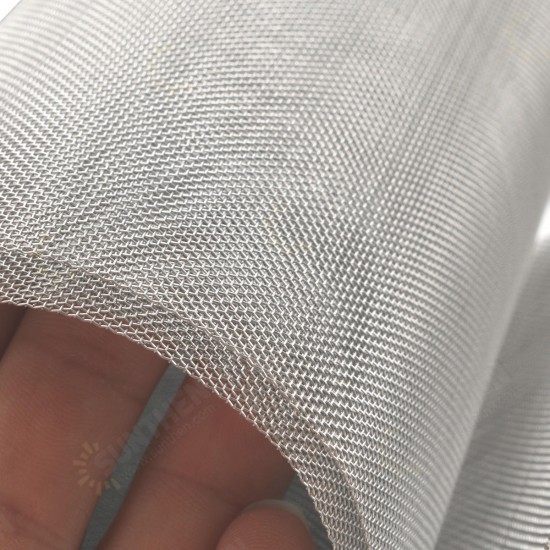 100x15cm Stainless Steel Woven Wire Cloth Screen Plate Filtration Filter 30 Mesh