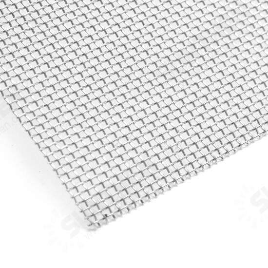 100x15cm Stainless Steel Woven Wire Cloth Screen Plate Filtration Filter 30 Mesh