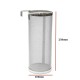 100x250mm Home Brew Beer Hop Filter Stainless Steel Strainer Pellet Mesh 400