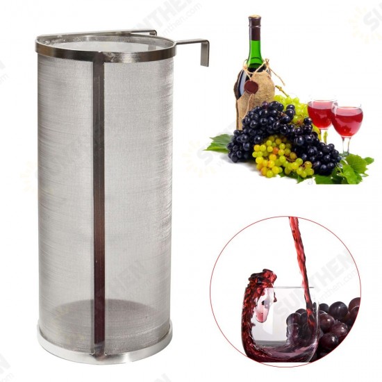 300 Micron Stainless Steel Hopper Homebrew Wine Beer Brew Hop Filter