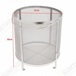 310x300mm Brewing Grain Drain Basket Hop Spider Kettle 300 Mesh 310x300mm Brewing Grain Drain Basket Hop Spider Kettle 300 Mesh