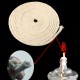 3m Long Diameter 6mm Round Cotton Wick Burner for Oil Kerosene Alcohol Lamp