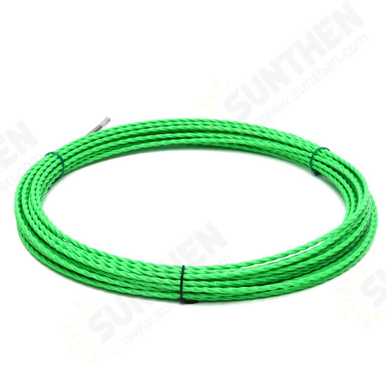 4mm*30m POM Push Puller Cable Duct Snake Rodder Fish Tape Steel Wire