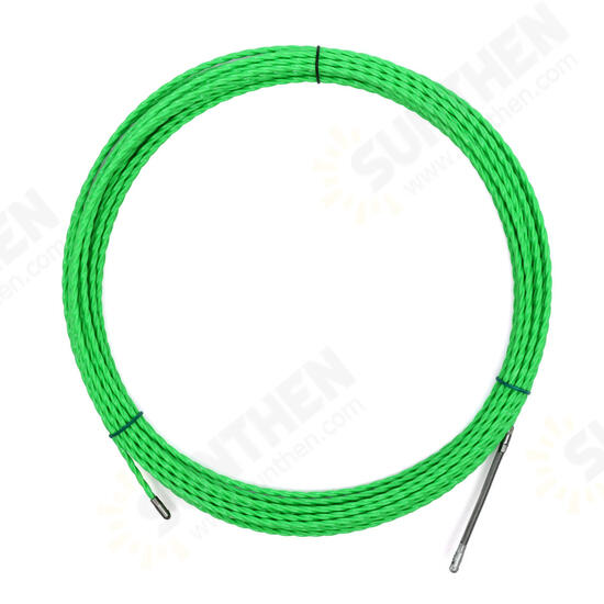 4mm*30m POM Push Puller Cable Duct Snake Rodder Fish Tape Steel Wire