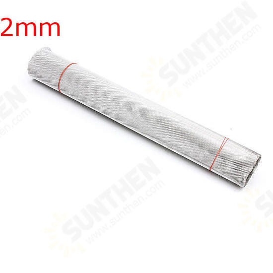 50x300cm Fine Aluminium Modelling Mod Mesh Wire Roll 2mm/3.5mm