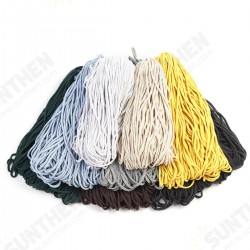 5mm 90m/Roll Cotton Rope Thread Cords String Macrame DIY Craft Wire 8 Strands 5mm 90m/Roll Cotton Rope Thread Cords String Macrame DIY Craft Wire 8 Strands