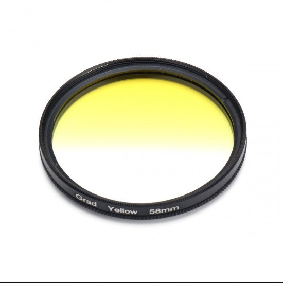 6Pcs/Set 58mm Graduated Color Filter Kit Camera Lens for Canon EOS 1100D 600D