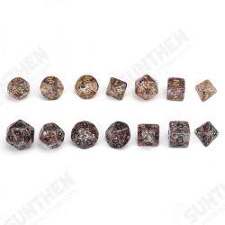 7pcs Polyhedral Dice for Dungeons and Dragons Party Game Toy With Bag 7pcs Polyhedral Dice for Dungeons and Dragons Party Game Toy With Bag