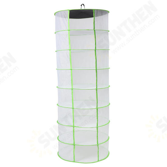 Herb Plant Bud Drying Net 8 Layer Shelf Dryer Hanging Rack Fast Drying Storage Net