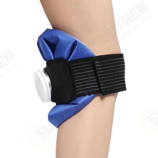 Ice Bag Pack Pain Relief Cold Broad Knee Shoulder Injuries Therapy Strap Wrap Elastic Tie Belt