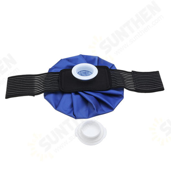 Ice Bag Pack Pain Relief Cold Broad Knee Shoulder Injuries Therapy Strap Wrap Elastic Tie Belt