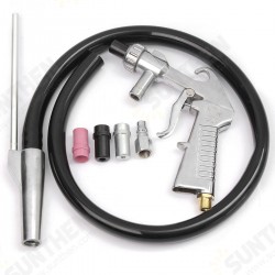 Sand Blaste Sandblasting Kit & Nozzle Quick Connector Glass Derusting Tools Sand Blaste Sandblasting Kit & Nozzle Quick Connector Glass Derusting Tools