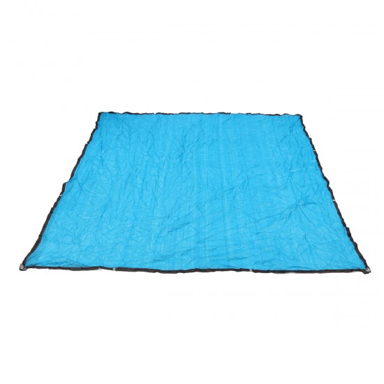 Shade Net Blue Encryption Sun Protection Net Heat Insulation Net Shading Cloth Swimming Pool Playground Kindergarten Sun Net